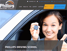 Tablet Screenshot of phillipsdriving.org